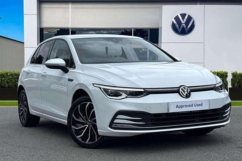 White Used 2024 VW Golf VIII Edition Hatchback | £21,480 (Fair price) - Image 1/4