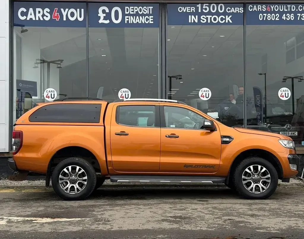 Used Ford Ranger Wildtrack 200 HP (147 kW) 2016 Orange Pickup