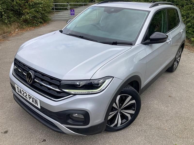 Used VW T-Cross Black Edition 2022 Silver SUV