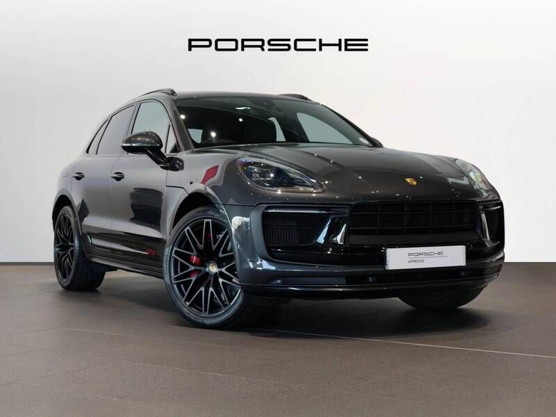 Volcano grey metallic Used 2024 Porsche Macan GTS SUV | £84,490 (Expensive) - Image 1/4