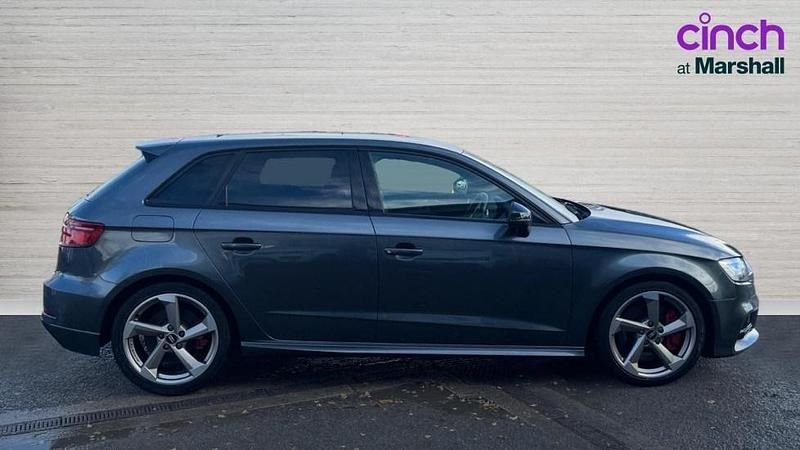 Used Audi S3 Sportback Black Edition 306 HP (225 kW) 2018 Grey Hatchback