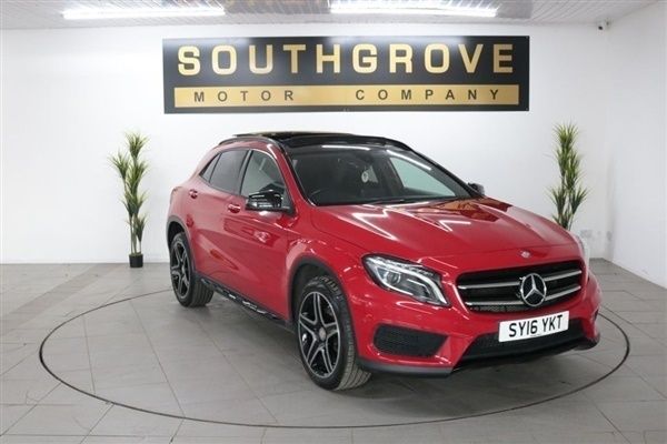 Red Used 2016 Mercedes GLA220 AMG line SUV | £14,789 (Fair price) - Image 1/1