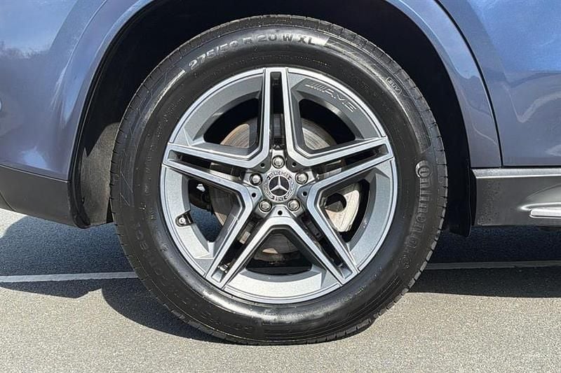 Used Mercedes GLE400 AMG line 381 HP (280 kW) 2024 Sodalite blue Estate