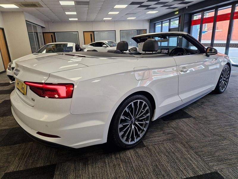 Used Audi A5 Cabriolet S-Line 2017 White Cabriolet