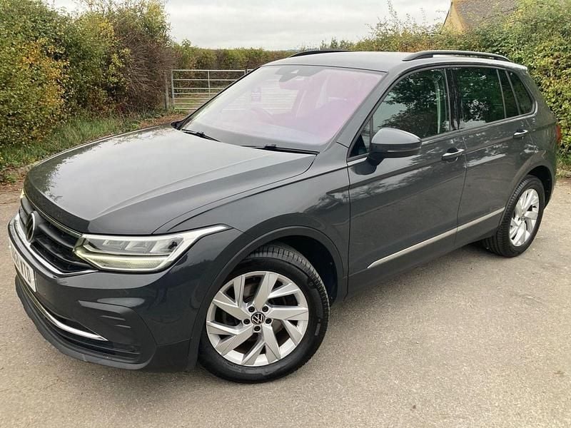 Grey Used 2021 VW Tiguan Life SUV | £16,450 (A bit pricey) - Image 1/4