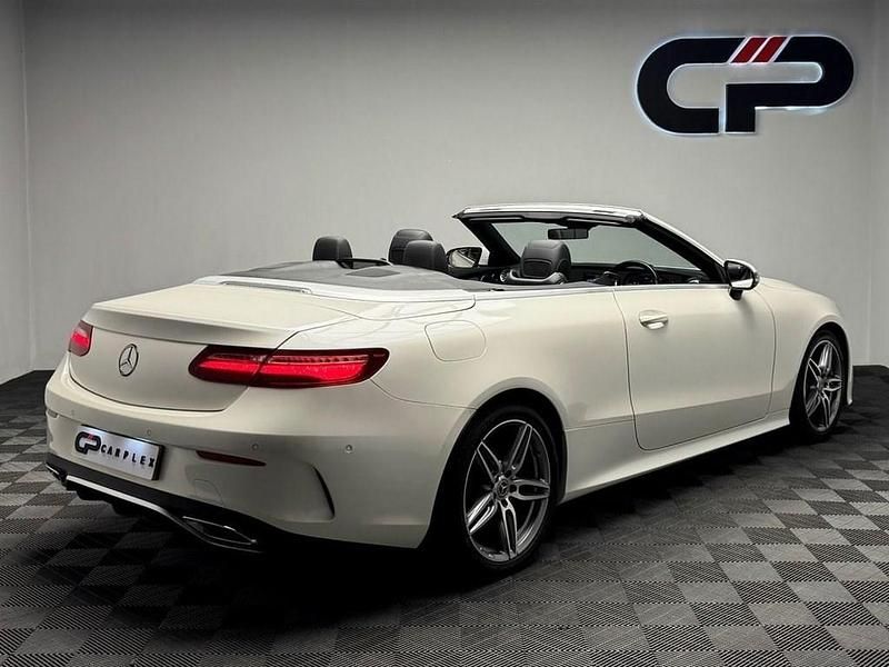 Used Mercedes E220 AMG line 194 HP (142 kW) 2017 White Cabriolet