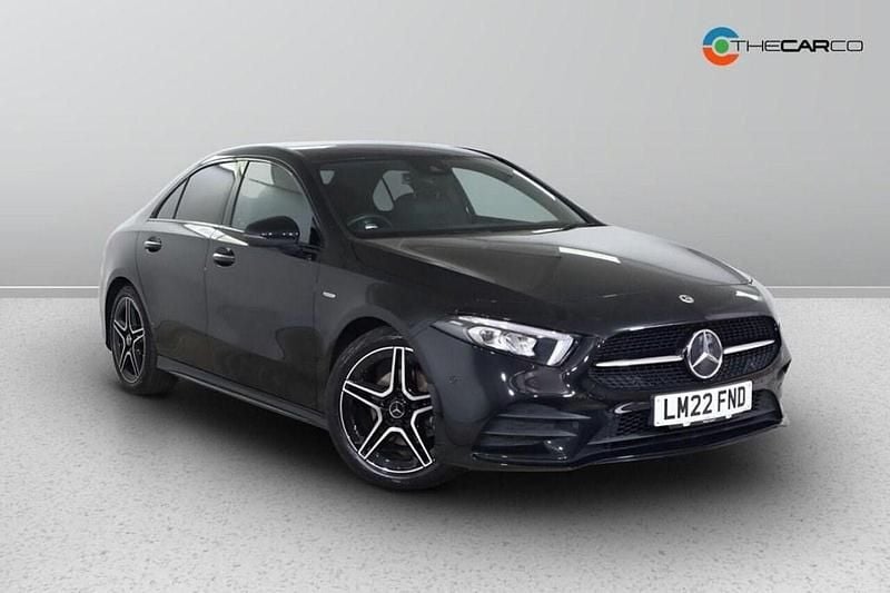 Black Used 2022 Mercedes A200 AMG Line Premium Sedan | £22,675 (Fair price) - Image 1/1