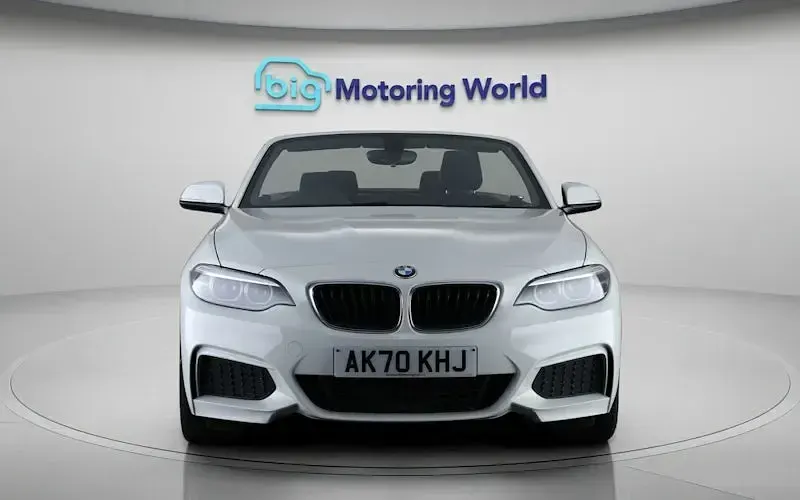 Used BMW 218 M Sport 136 HP (100 kW) 2021 White Cabriolet
