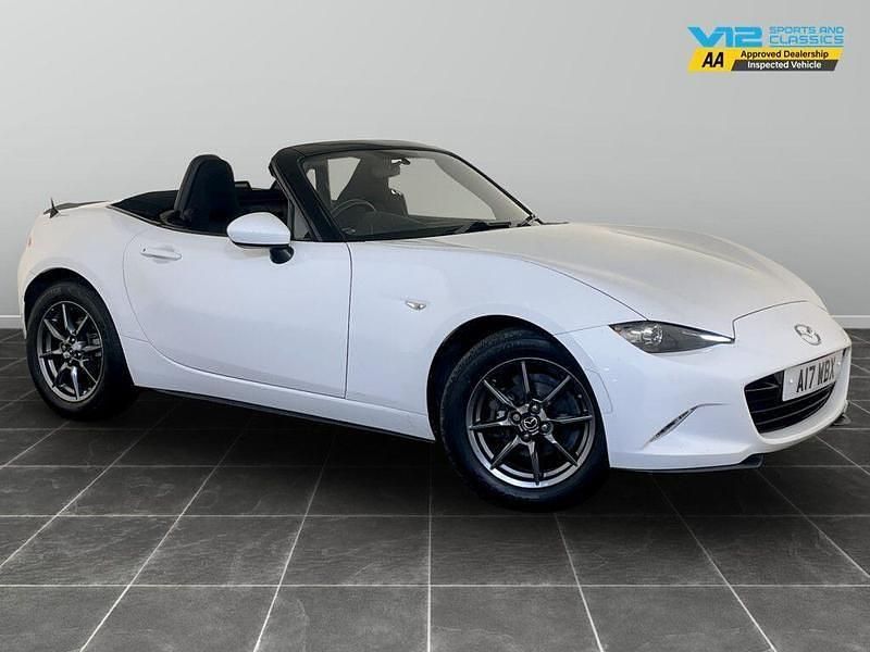 White Used 2019 Mazda MX5 Cabriolet | £11,995 (Good price) - Image 1/2