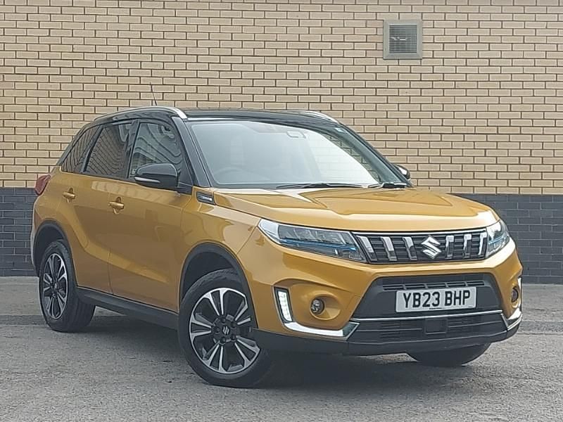 Yellow Used 2023 Suzuki Vitara SZ5 SUV | £17,898 (Fair price) - Image 1/4