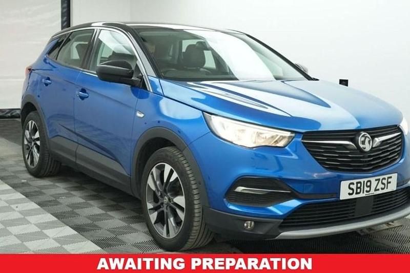 Used Vauxhall Grandland X Sport 130 HP (95 kW) 2019 Blue SUV
