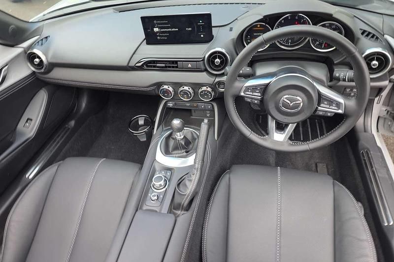 Used Mazda MX5 Exclusive-Line 130 HP (95 kW) 2025 Grey Cabriolet