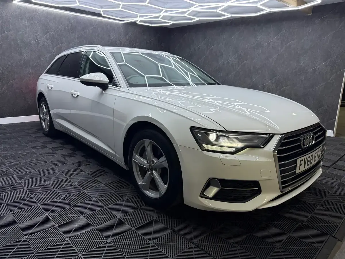 Used Audi A6 Sport 204 HP (150 kW) 2018 White Estate