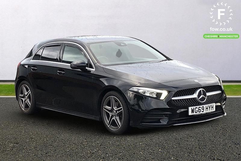 Black Used 2019 Mercedes A180 Executive Hatchback | £16,099 (Fair price) - Image 1/3