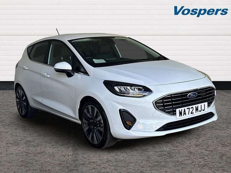 White Used 2022 Ford Fiesta Titanium X Hatchback | £15,145 (Fair price) - Image 1/2