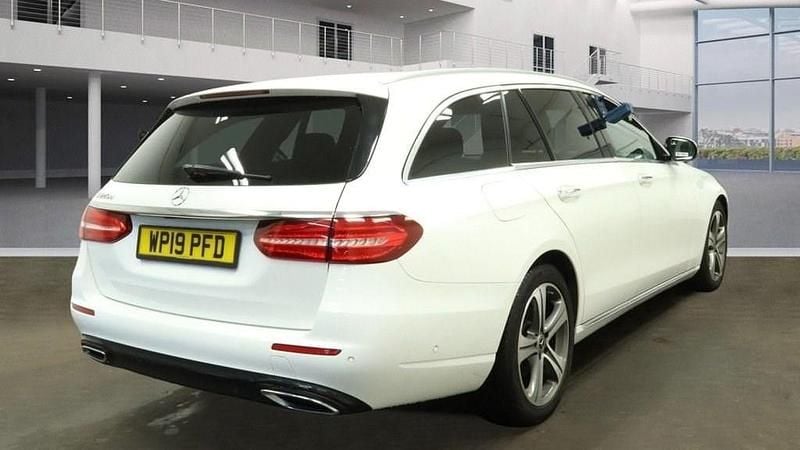 Used Mercedes E220 Premium 2019 White Estate