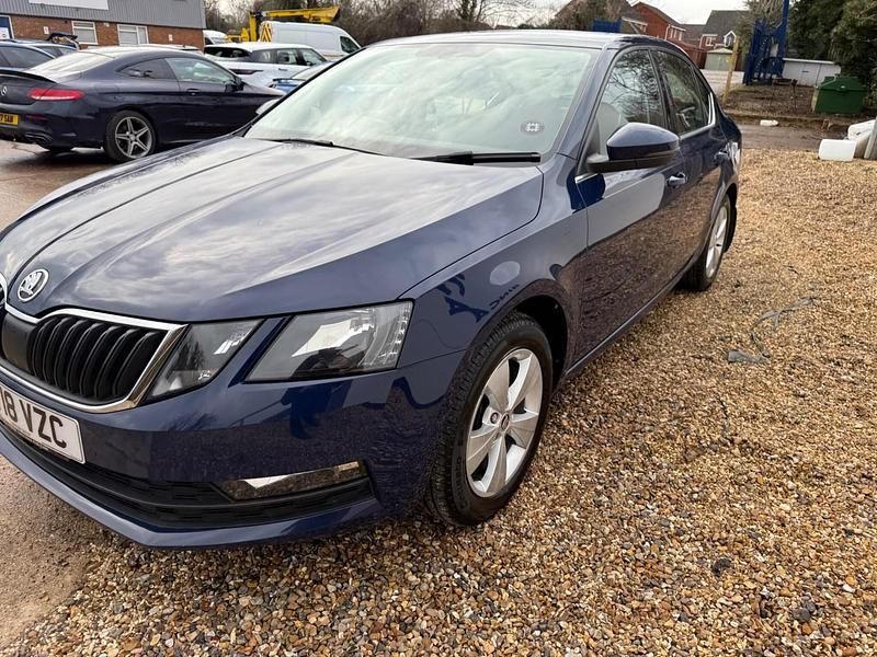 Used Skoda Octavia SE Technology 150 HP (110 kW) 2018 Blue Hatchback