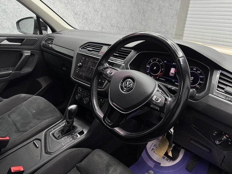 Used VW Tiguan SEL 2017 Black SUV