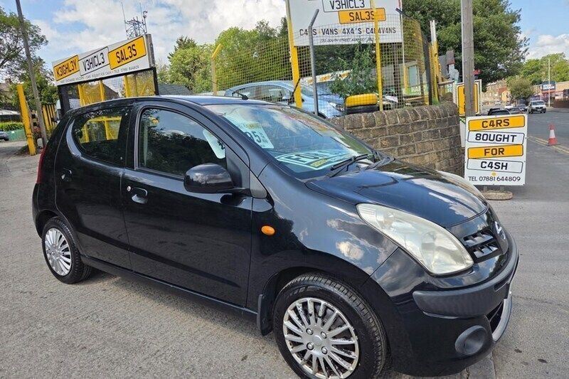 Black Used 2009 Nissan Pixo Tekna Hatchback | £1,295 (Good price) - Image 1/1