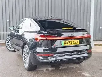 Used Audi Q8 e-tron S-Line 300 kW (408 HP) 2023 Black SUV