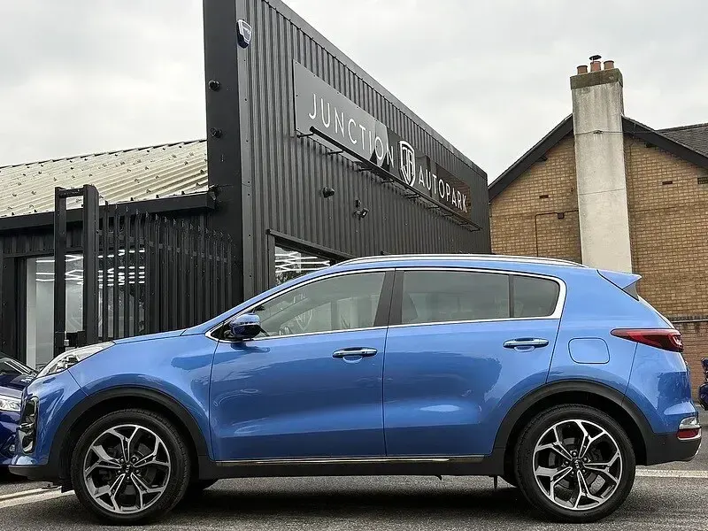 Used Kia Sportage GT-Line 174 HP (127 kW) 2020 Blue SUV