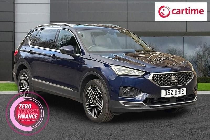 Used Seat Tarraco XCELLENCE 150 HP (110 kW) 2020 Blue SUV