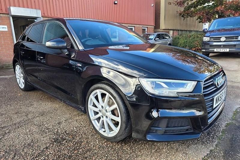 Used Audi A3 Black Edition 116 HP (85 kW) 2018 Sedan