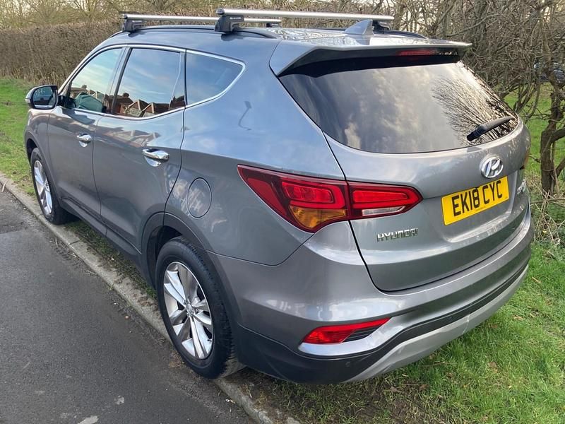 Used Hyundai Santa Fe Premium 2018 Silver SUV