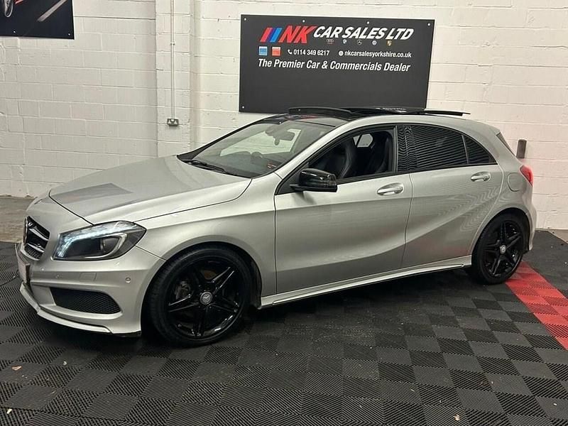 Used Mercedes A200 AMG 136 HP (100 kW) 2014 Silver Hatchback