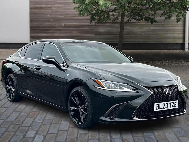 Black Used 2023 Lexus ES300H Sport Line Sedan | £31,990 (Fair price) - Image 1/4