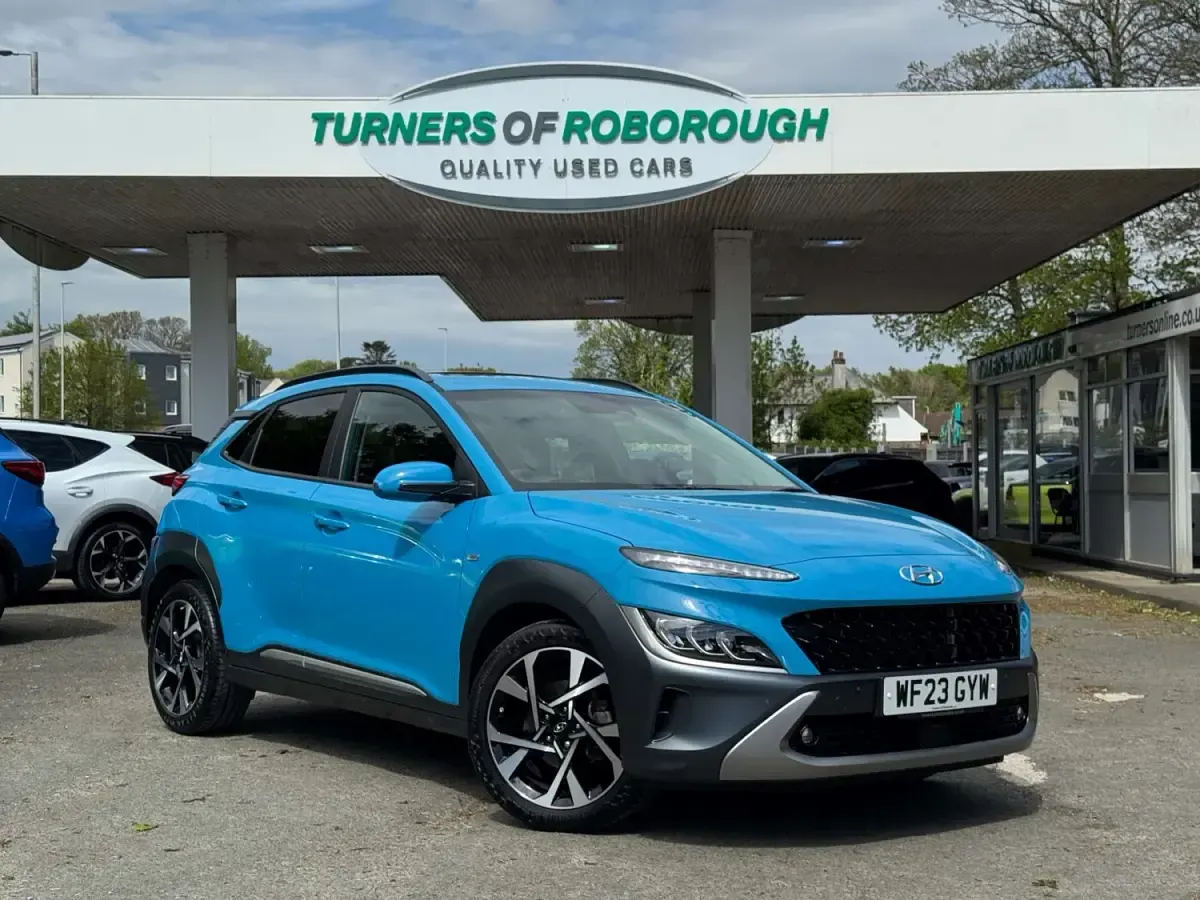 Second-hand Hyundai Kona Ultimate 2023 Albastru SUV