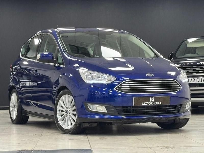 Blue Used 2017 Ford C-MAX Titanium MPV | £10,995 (Fair price) - Image 1/4