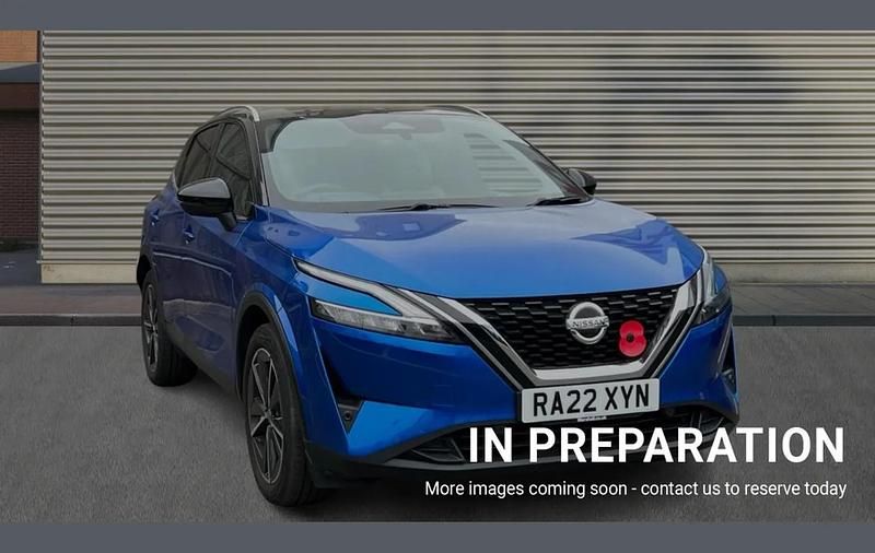 Used Nissan Qashqai Tekna 155 HP (114 kW) 2022 Blue SUV