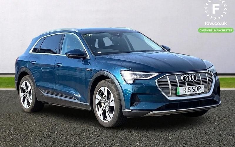 Blue Used 2019 Audi e-tron Advanced SUV | £17,799 (Super price) - Image 1/4