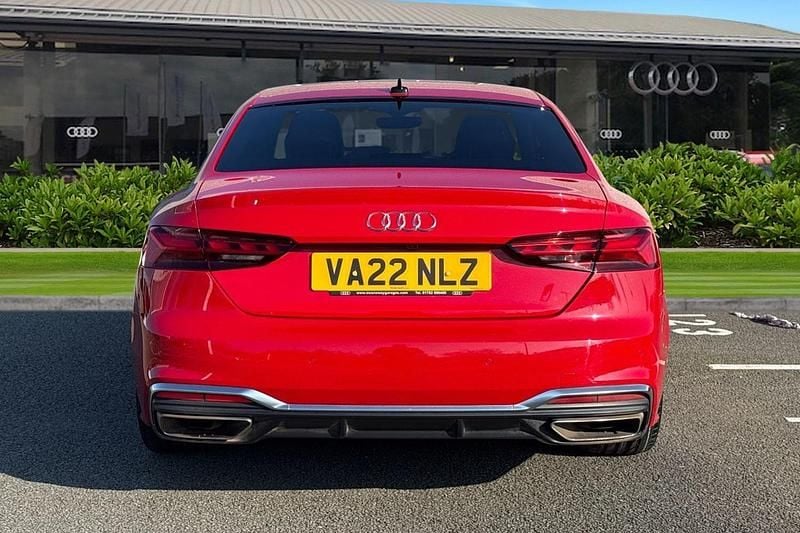 Used Audi A5 S-Line 2022 Red Coupe