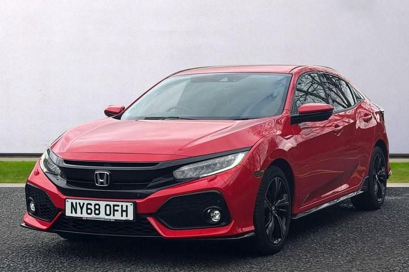Used Honda Civic Sport 182 HP (133 kW) 2019 Red Hatchback