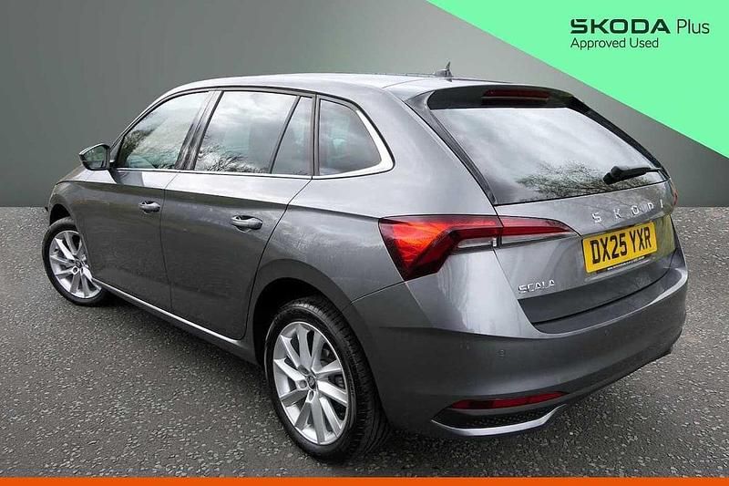Used Skoda Scala SE L 85 HP (62 kW) 2025 Graphite grey metallic Hatchback