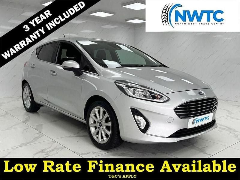 Silver Used 2019 Ford Fiesta Titanium Hatchback | £6,495 (Fair price) - Image 1/4