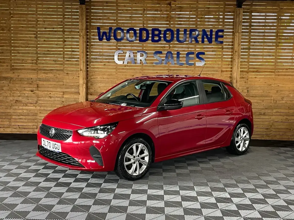 Used Vauxhall Corsa 75 HP (55 kW) 2020 Red Hatchback