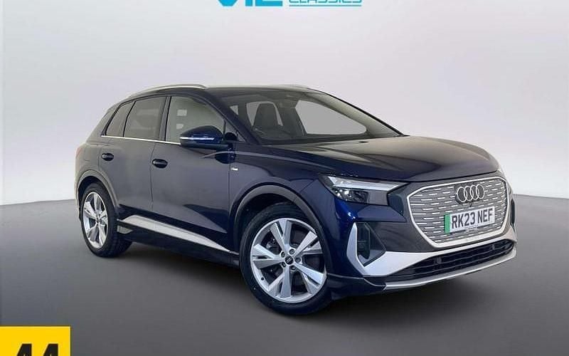 Used Audi Q4 e-tron S-Line 219 kW (299 HP) 2023 Blue SUV