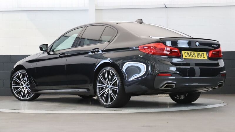 Used BMW 520 M Sport 190 HP (139 kW) 2019 Black Sedan