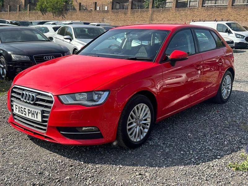 Red Used 2015 Audi A3 Hatchback | £3,950 (Fair price) - Image 1/4
