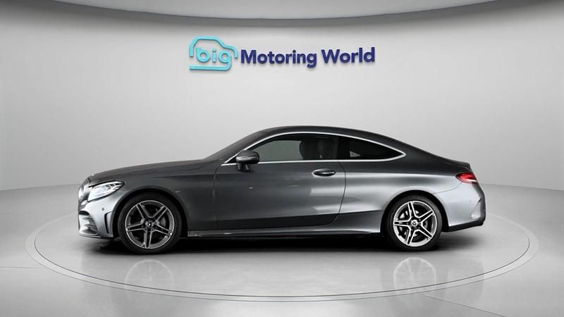 Used Mercedes C200 AMG line 2018 Grey Coupe