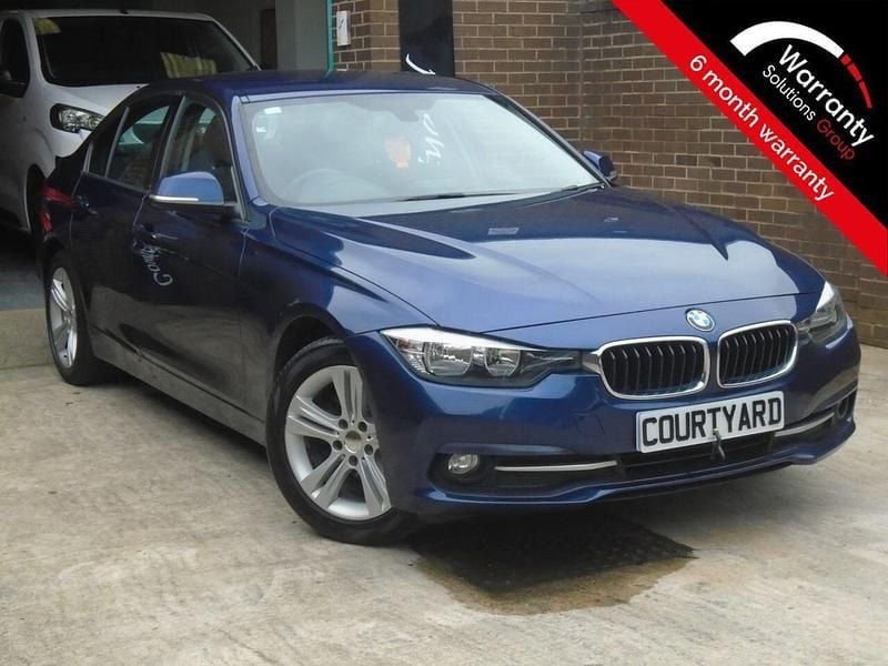Used BMW 318 Sport Line 2016 Blue Sedan