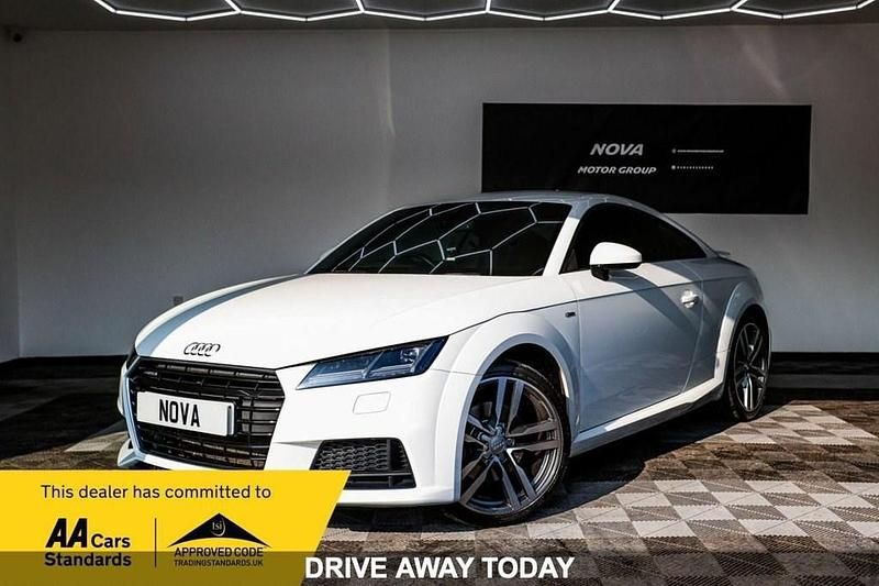 Used Audi TT S-Line 230 HP (169 kW) 2015 White Coupe