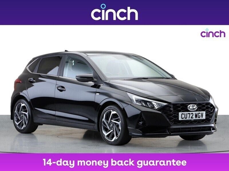 Black Used 2022 Hyundai i20 Premium Hatchback | £15,949 (Fair price) - Image 1/3