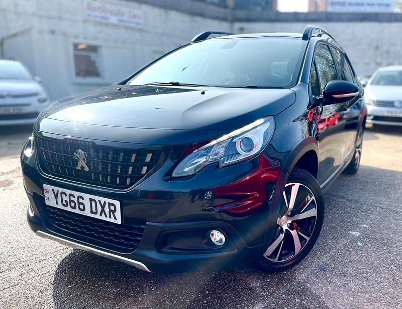 Used Peugeot 2008 GT-line 2017 Black SUV