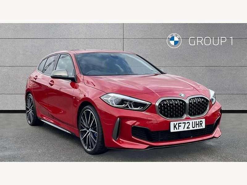 Red Used 2022 BMW M135 Comfort Edition Hatchback | £29,993 (Fair price) - Image 1/4