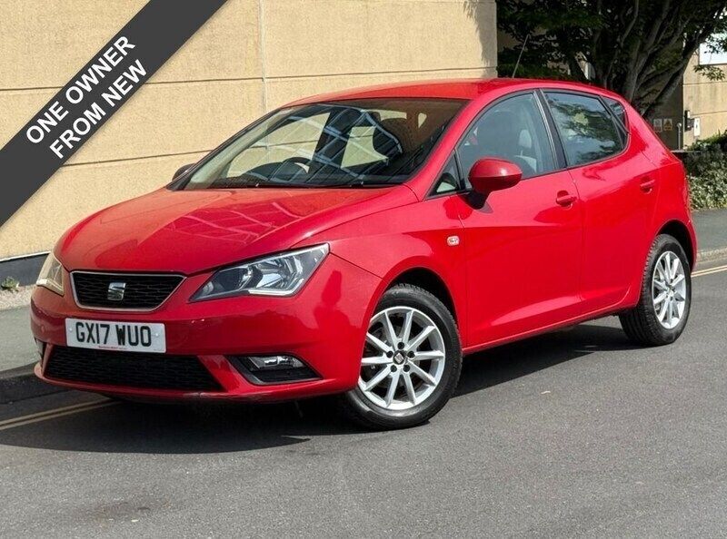 Red Used 2017 Seat Ibiza SE Technology Hatchback | £8,495 (Good price) - Image 1/3