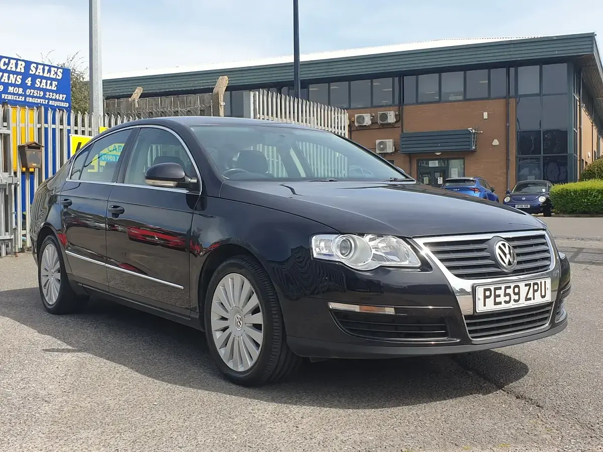 Used VW Passat Highline 110 HP (80 kW) 2009 Black Sedan